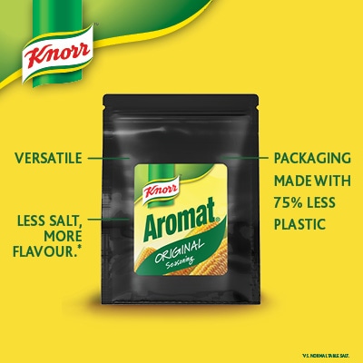 Knorr Aromat (Pouch) - 1 Kg - Knorr Aromat delivers a unique South African flavour every time.